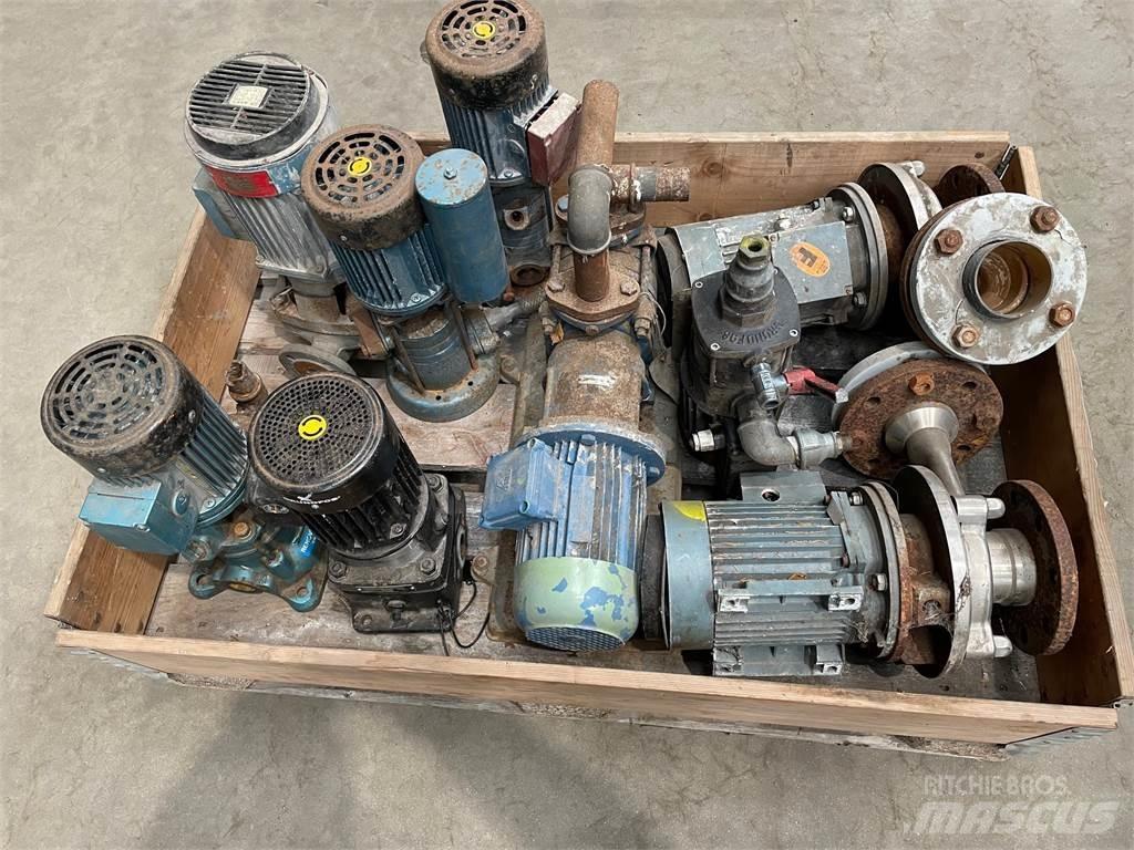  Diverse pumper Vesipumput