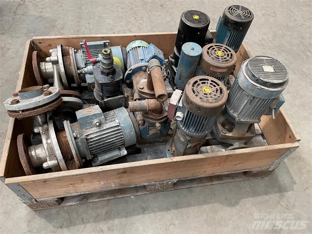  Diverse pumper Vesipumput