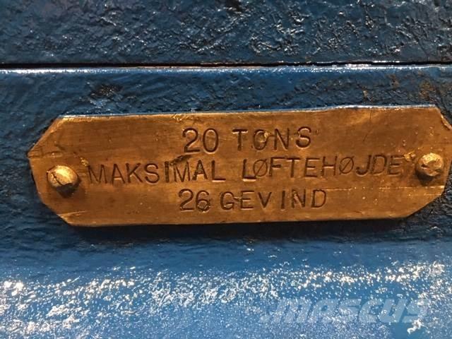  Donkraft, 20 ton mekanisk Muut