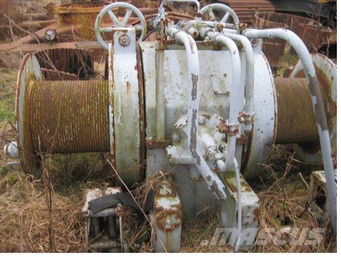  Double drum hydr. winch Vinssit, nostolaitteet ja materiaalinostimet