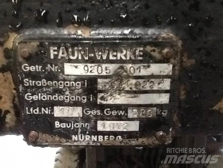 Faun gear til twin motor Vaihteistot