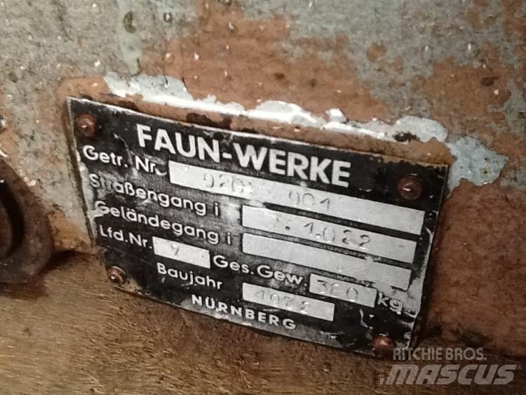 Faun gear til twin motor Vaihteistot
