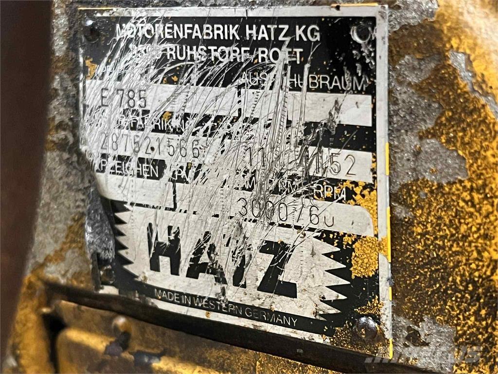 Hatz E785 motor Moottorit