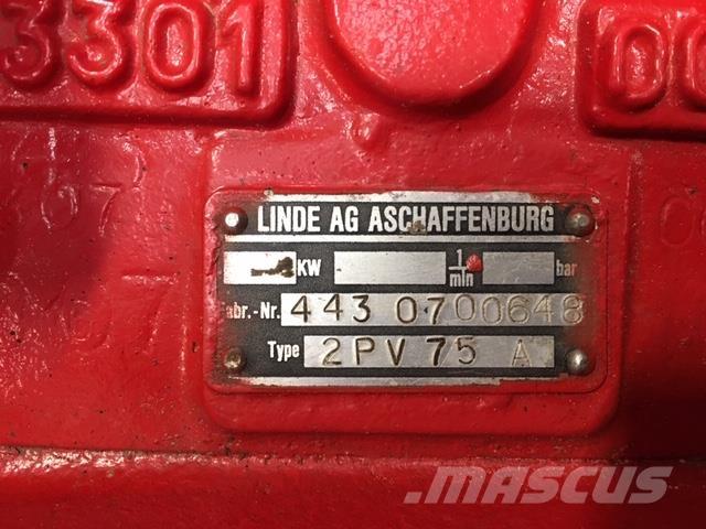  Hydr. pumpe ex. Atlas 1702D Hydrauliikka