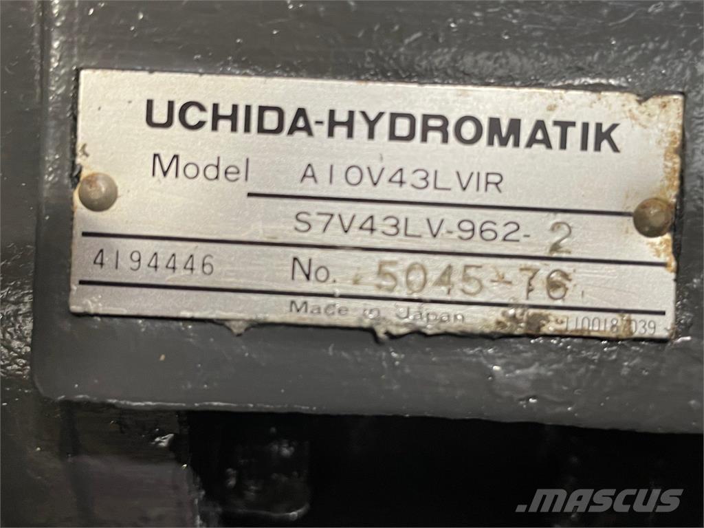  Hydr. pumpe ex. Hitachi EX60 Hydrauliikka