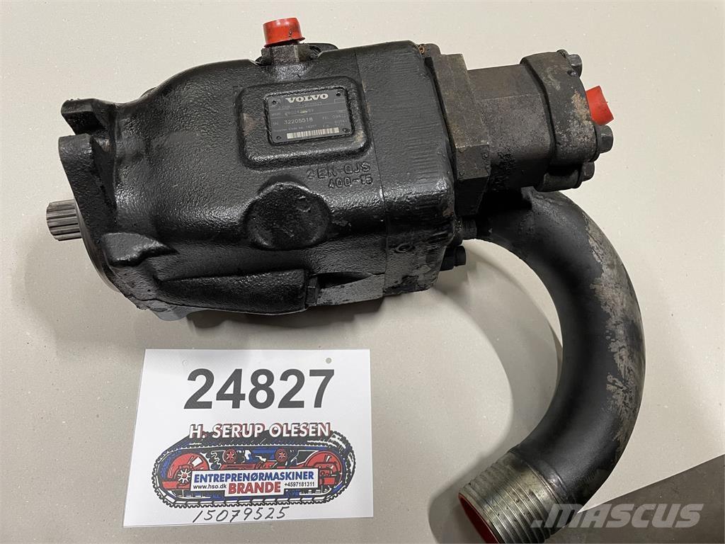  Hydr. pumpe ex. Volvo L120F Hydrauliikka