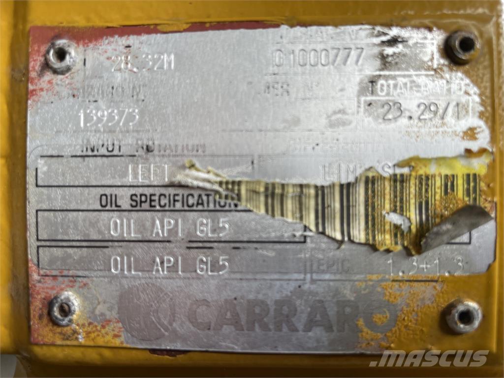 Hydrema 906C frontaksel Akselit