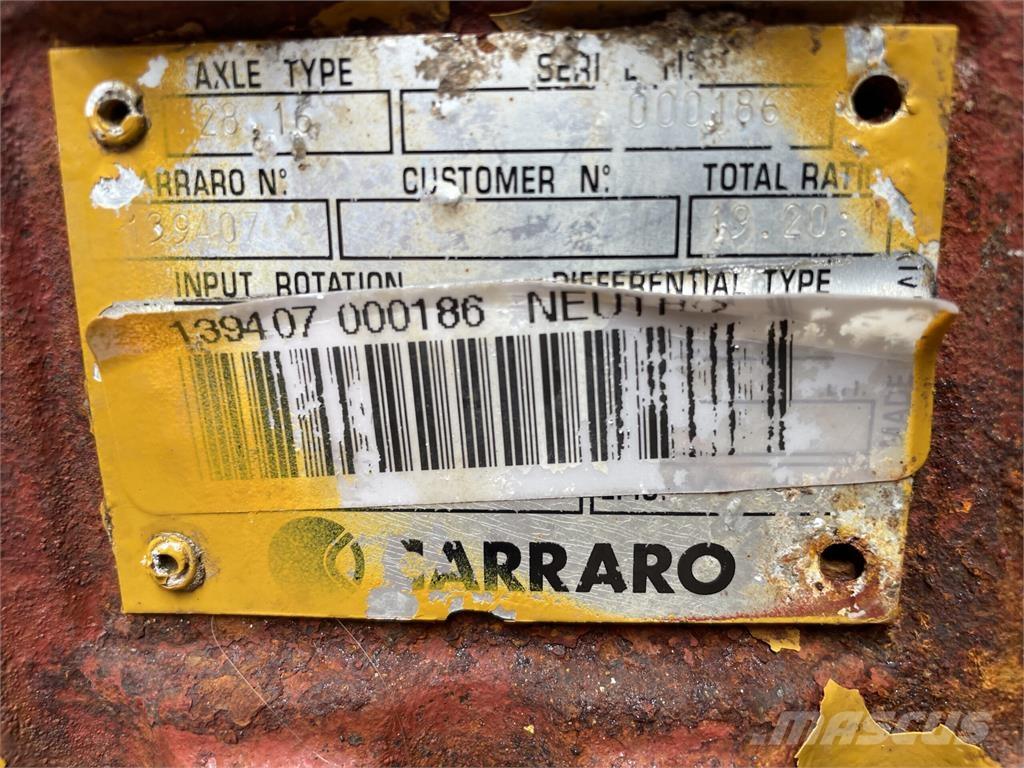 Hydrema WL550B Frontaksel Akselit