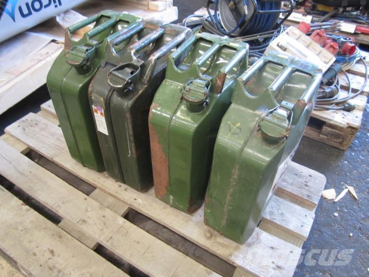  Jerrycans 20 Ltr. - 4 stk. Muut