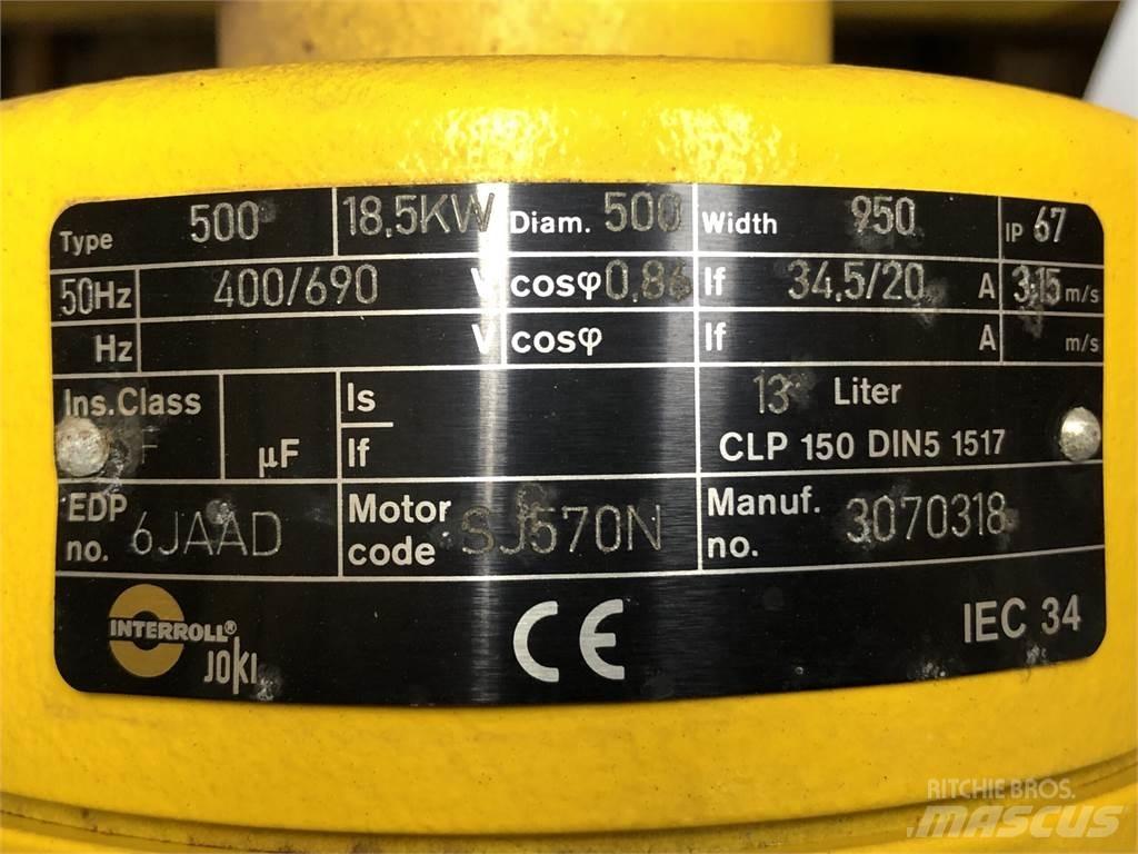 Joki Tromlemotor Type 500 Kuljettimet