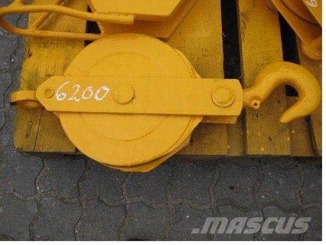  Kasteblok - ca. 5 ton Nosturien osat ja lisävarusteet