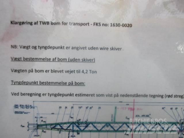  Kran bom SWL 20 ton Nosturien osat ja lisävarusteet