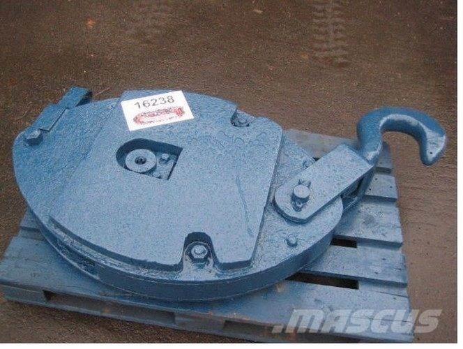  Krankrog ca. 10 ton Nosturien osat ja lisävarusteet