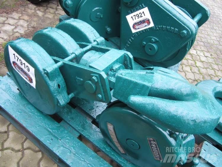  Krankrog ca. 20 ton Nosturien osat ja lisävarusteet