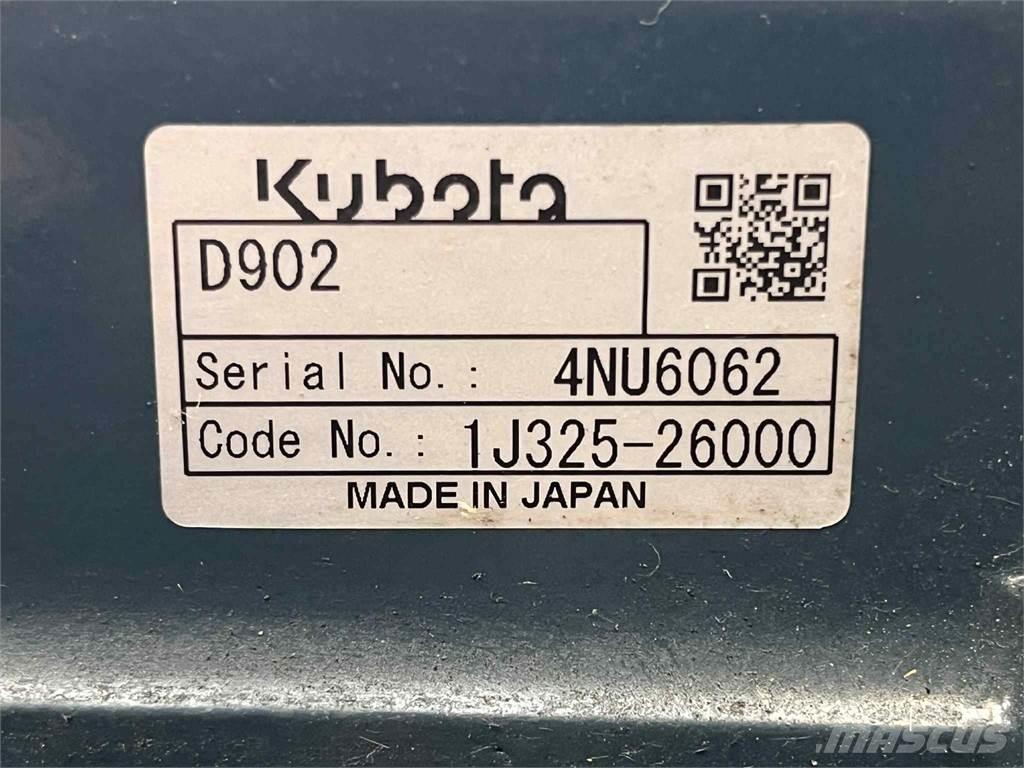 Kubota D902-EF07 motor Moottorit