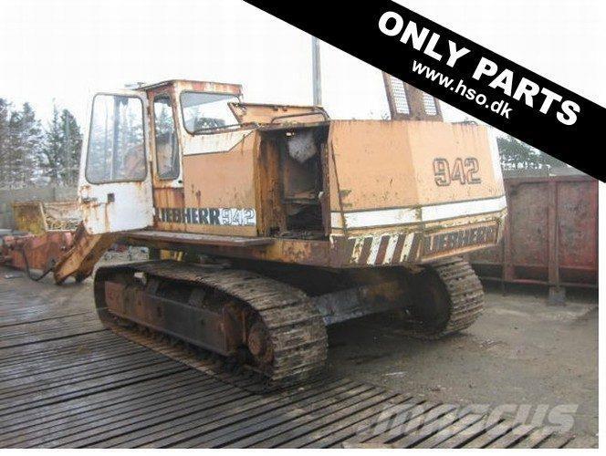 Liebherr R942 - til ophug Telakaivukoneet