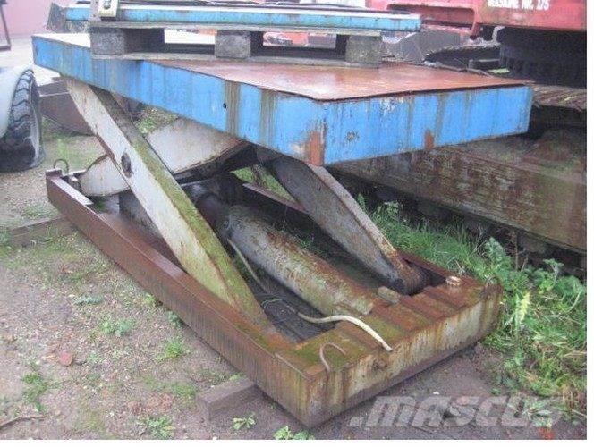  Løftebord - 2800 x 1100 mm Teleskooppipuominostimet