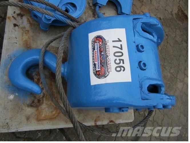  Løftekrog med 2 wirehjul Nosturien osat ja lisävarusteet