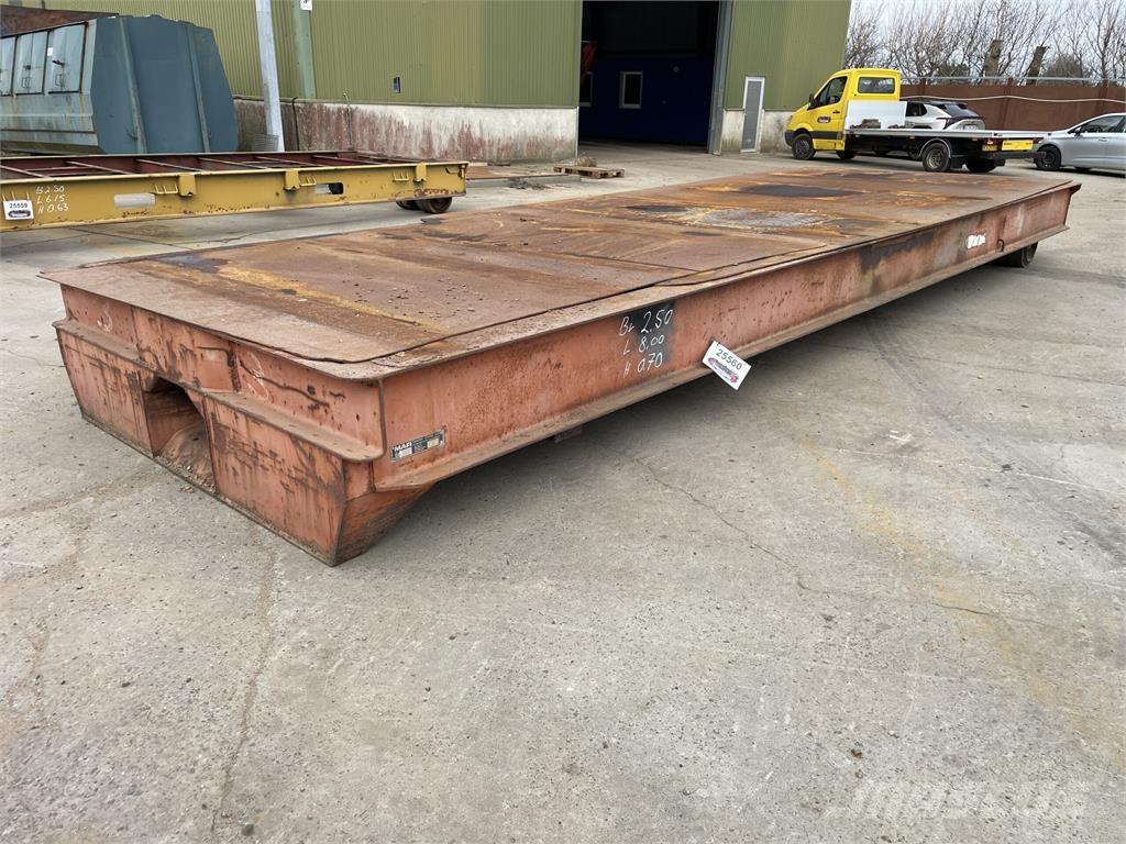 Mafi trailer 20ft - 25 ton Puoliperävaunulavetit