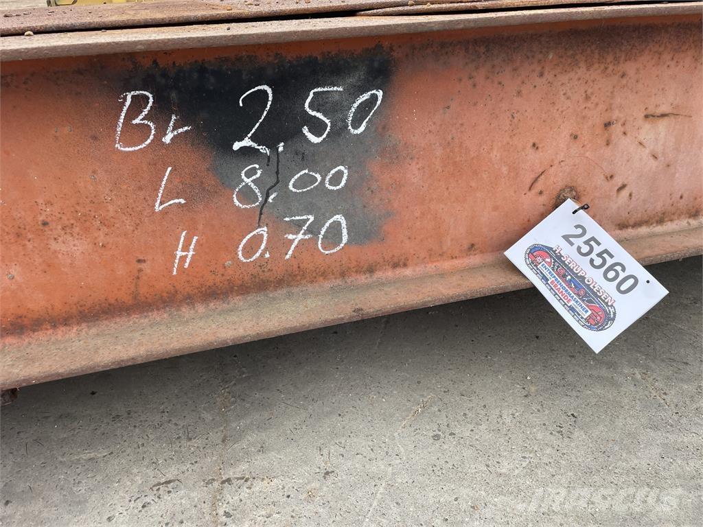 Mafi trailer 20ft - 25 ton Puoliperävaunulavetit