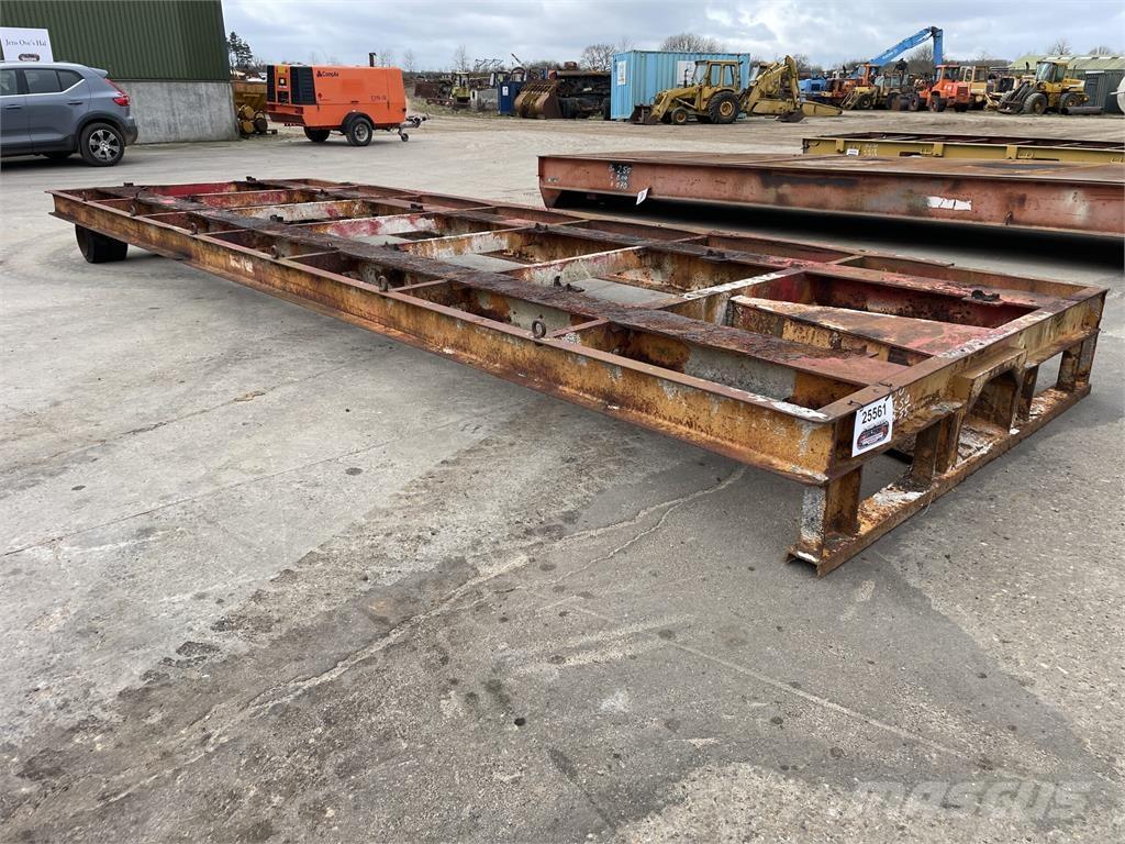 Mafi trailer 20ft - 25 ton Puoliperävaunulavetit