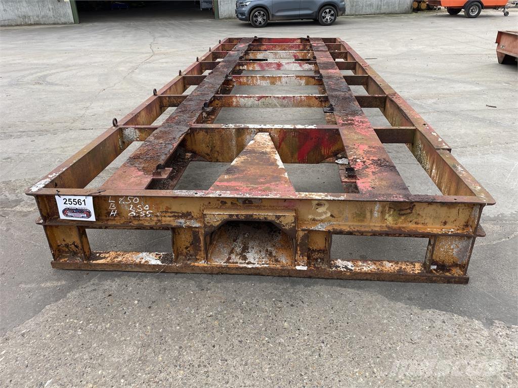 Mafi trailer 20ft - 25 ton Puoliperävaunulavetit