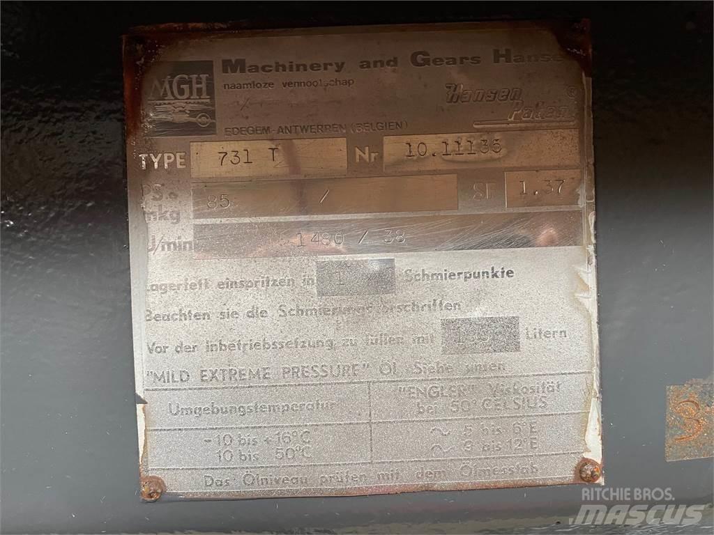  MGH Type 731 T gear - 39:1 Vaihteistot