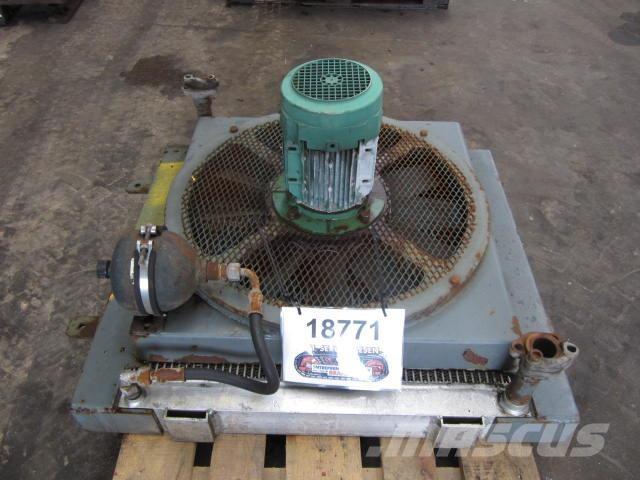  Oliekøler, aluminium Hydrauliikka