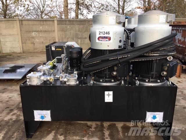 Powerpack - 4 x E-motor Dieselgeneraattorit