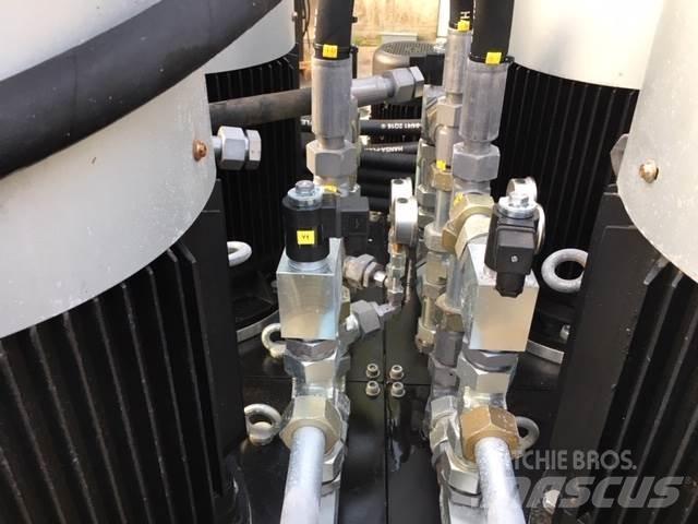 Powerpack - 4 x E-motor Dieselgeneraattorit