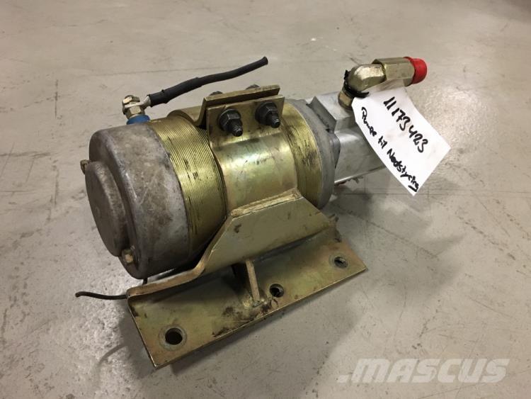  Pumpe til nødstyring Hydrauliikka
