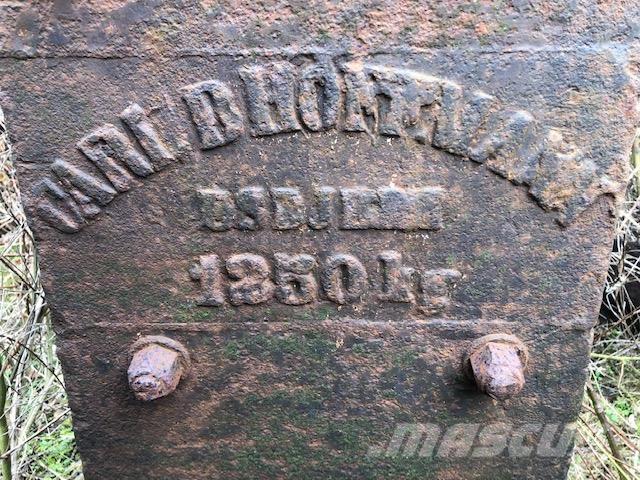  Rammeslag ca. 1250 kg Muut