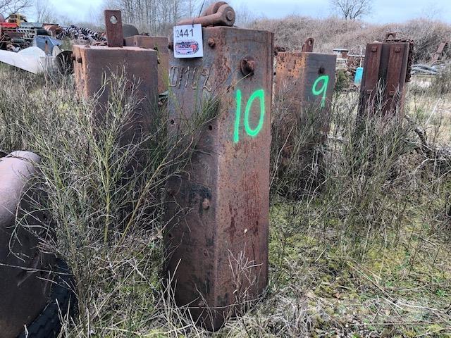  Rammeslag ca. 2000 kg Muut