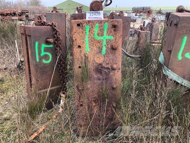  Rammeslag ca. 3000 kg Muut