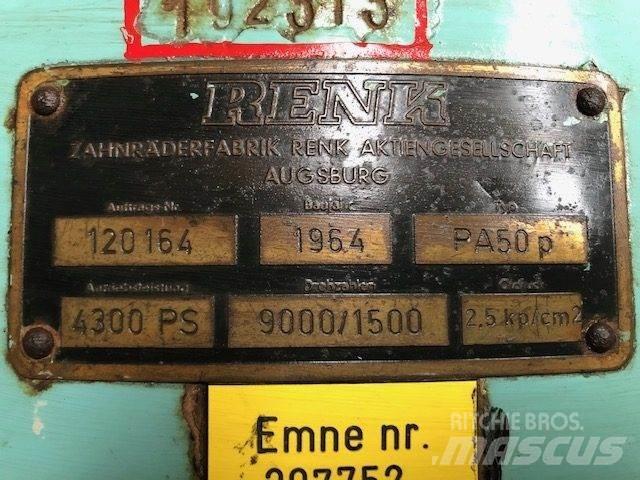 Renk gear type PA50p Vaihteistot
