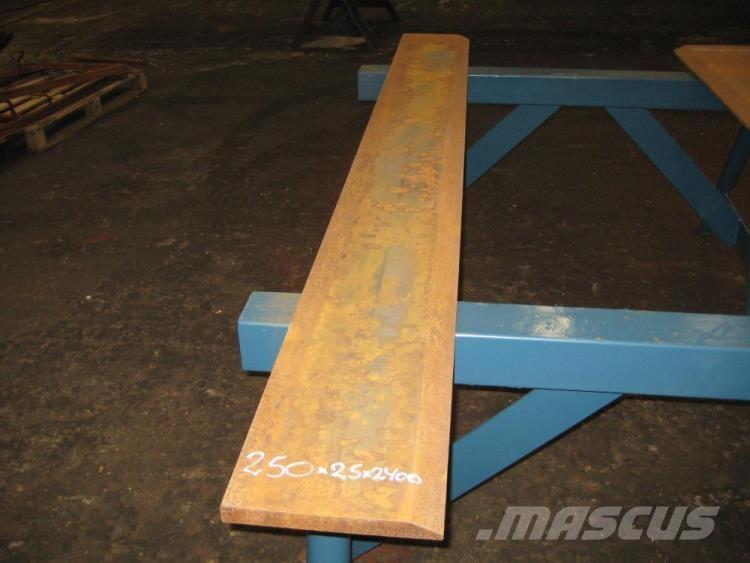  Skærstål 250x25x2300 mm Muut koneet