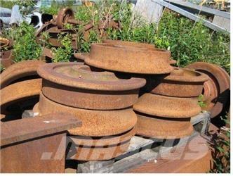  Skinnehjul - 2 stk Renkaat ja vanteet