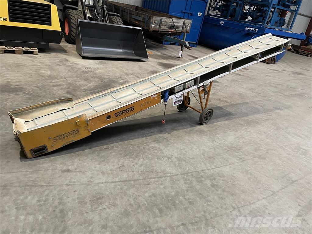  Soroto transportør 4500 mm Kuljettimet