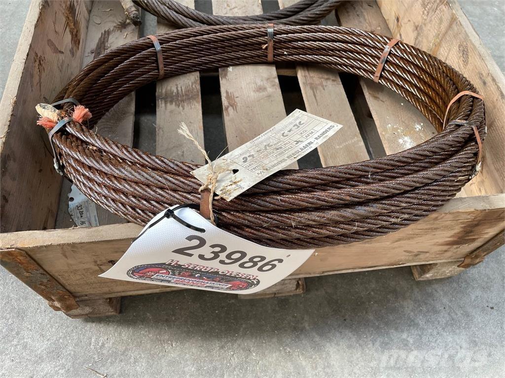  Stålwire Ø16 mm Nosturien osat ja lisävarusteet