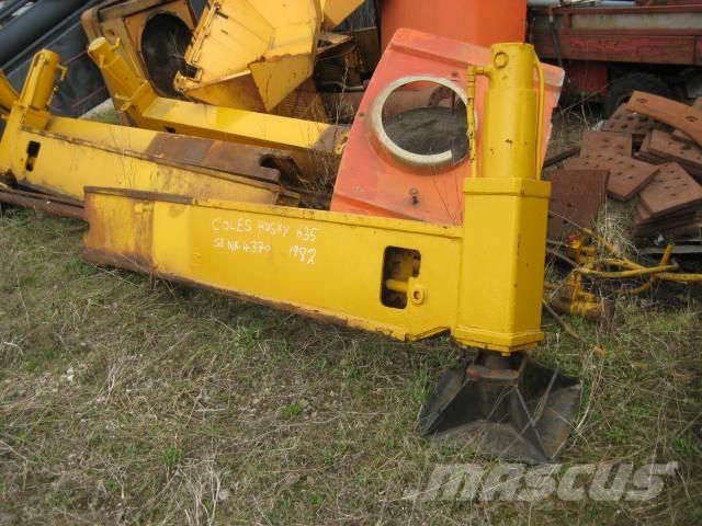  Støtteben ex. Coles Hysky Nosturien osat ja lisävarusteet