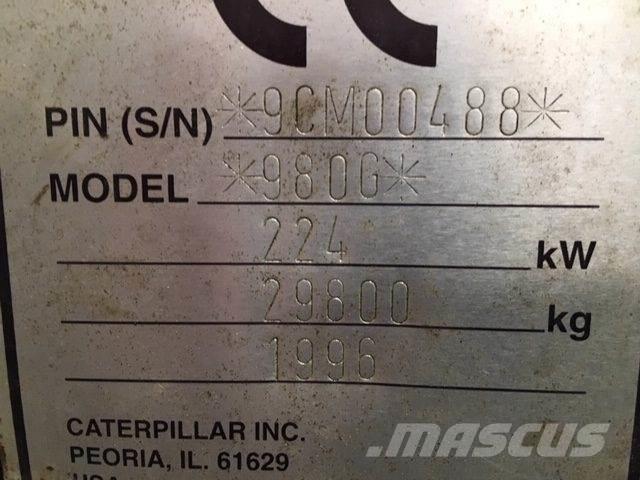  Transmission ex. Cat 980G Vaihteisto