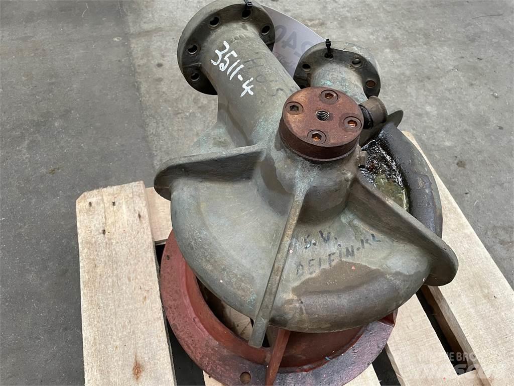  Trium pumpe 3, messing Vesipumput