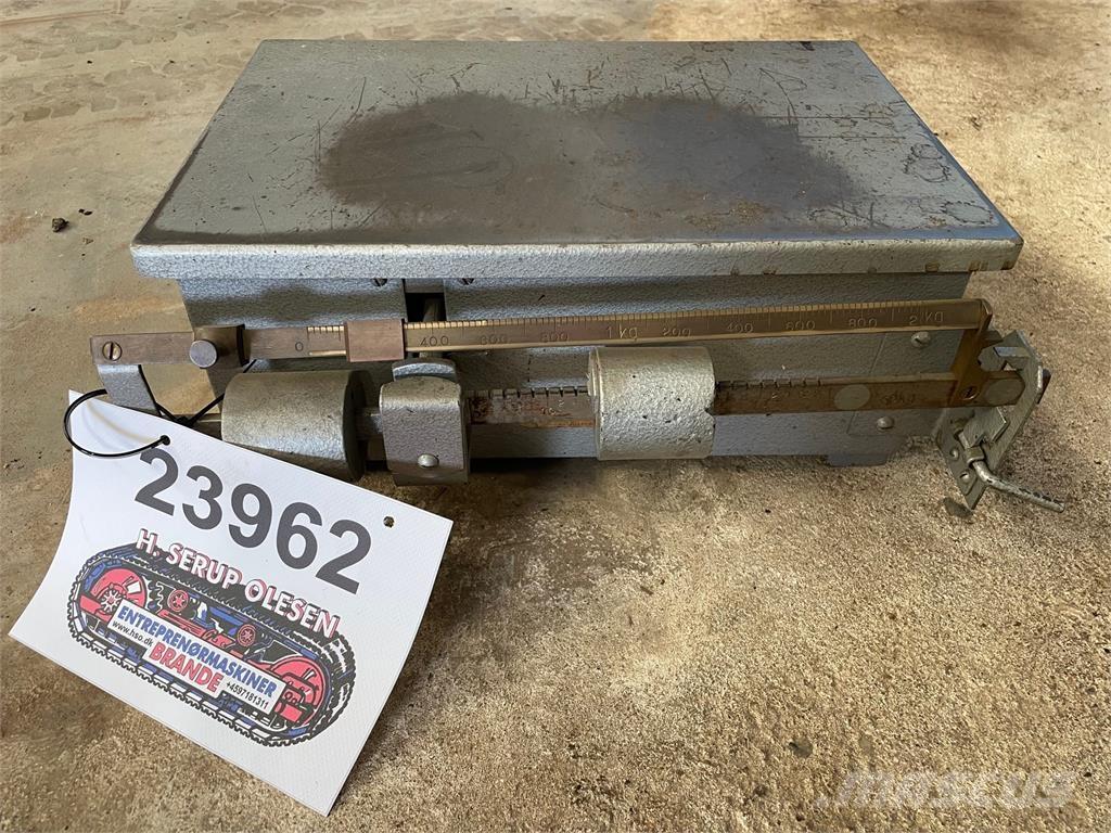  Vægt, mekanisk 50 kg Muut