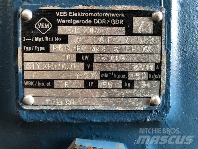 VEB kølekompressor - 4 cyl. Kompressorit
