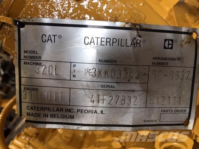  Ventilblok ex. Cat 320L Muut