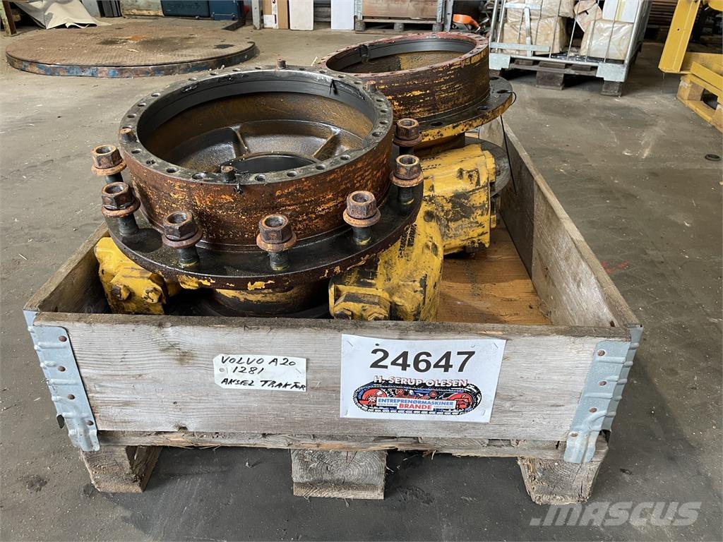 Volvo A20 Frontaksel dele Akselit