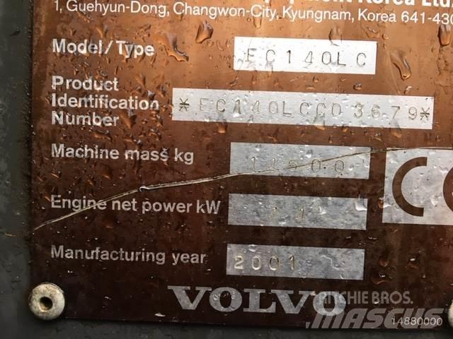 Volvo EC140LC Telakaivukoneet
