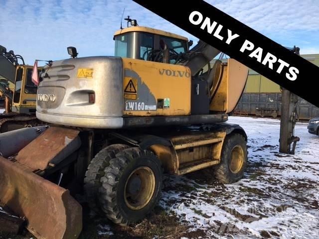Volvo EW160 til ophug Telakaivukoneet