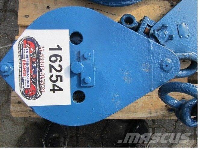  Wireblok - 2 wirehjul Nosturien osat ja lisävarusteet