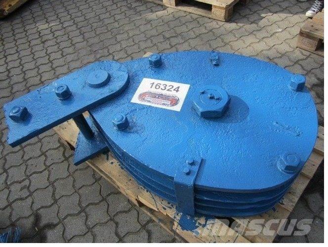  Wireblok - 3 wirehjul Nosturien osat ja lisävarusteet